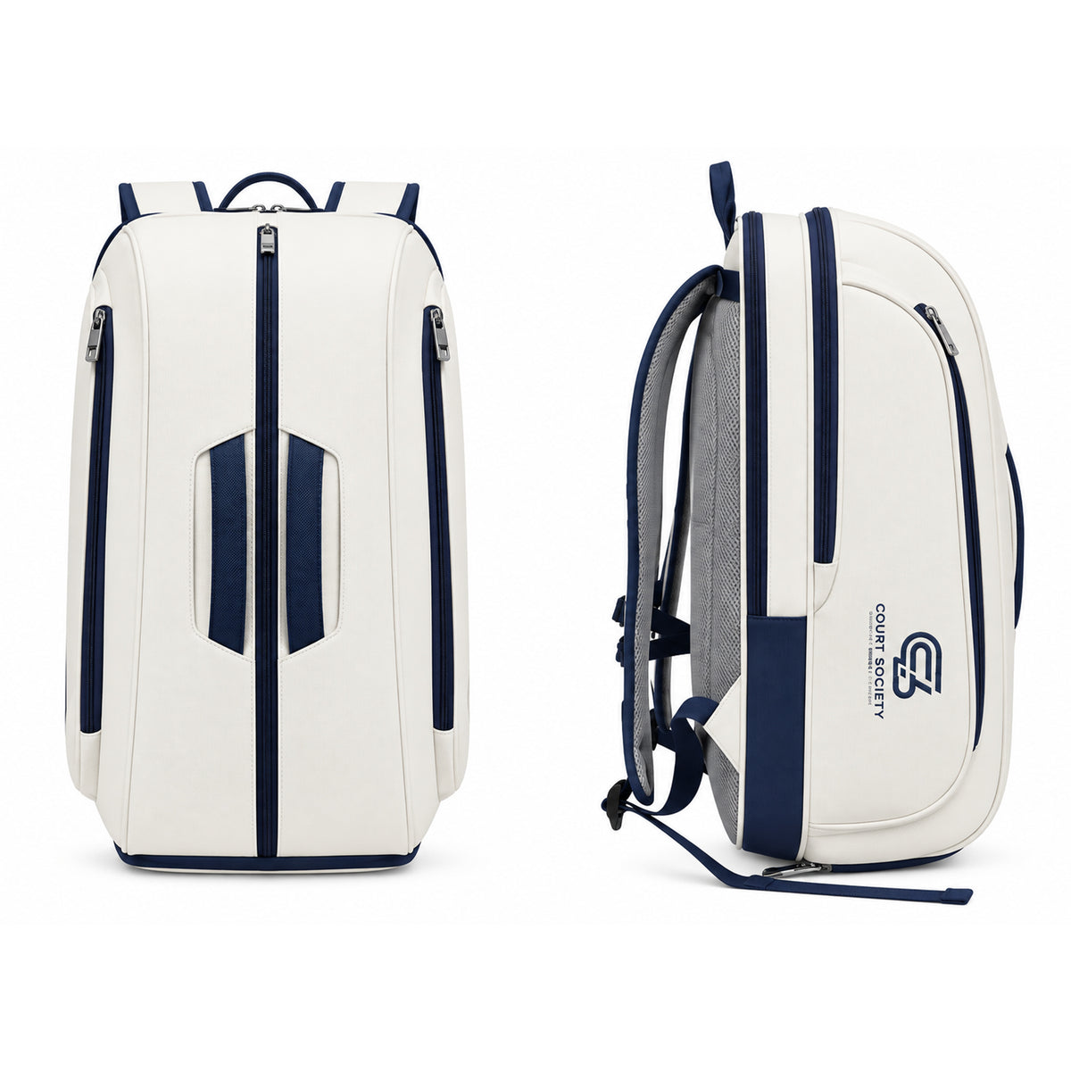 Court Society Padel Bag Voyager II - Blue/Ivory