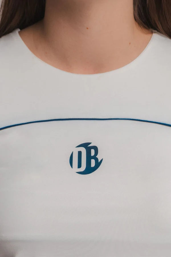 Drybreak T-shirt - White/Blue