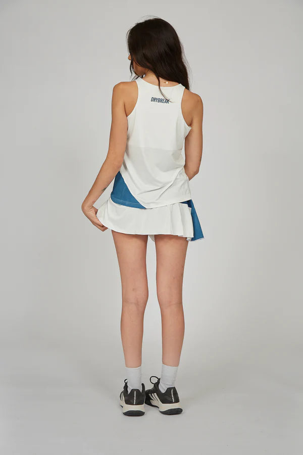 Drybreak Skirt - White/Blue