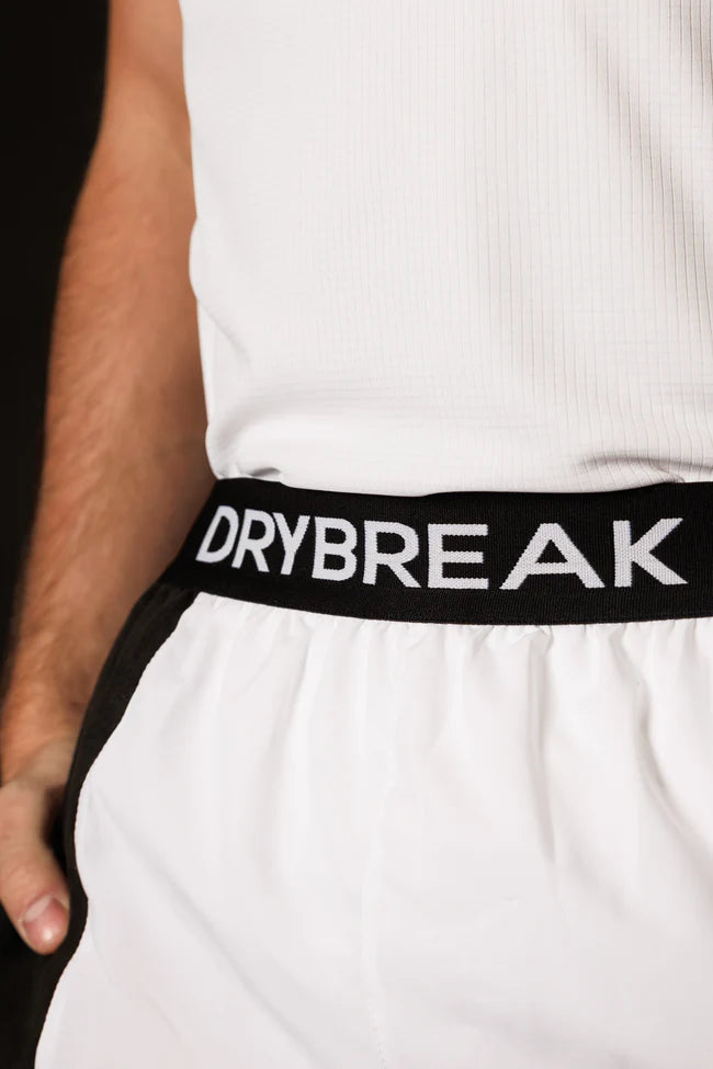Drybreak Short Classic - White