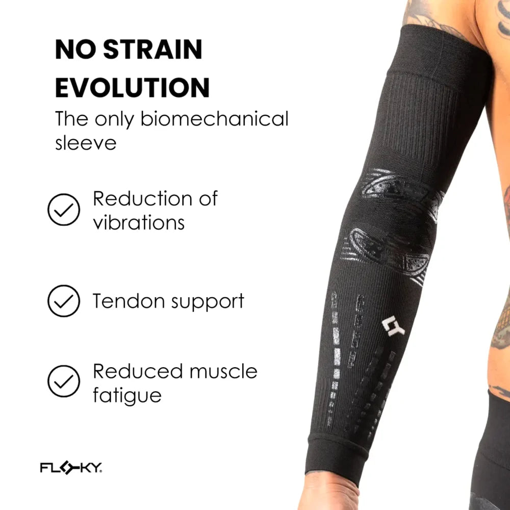 Floky Arm Sleeve No Strain Evolution - Black