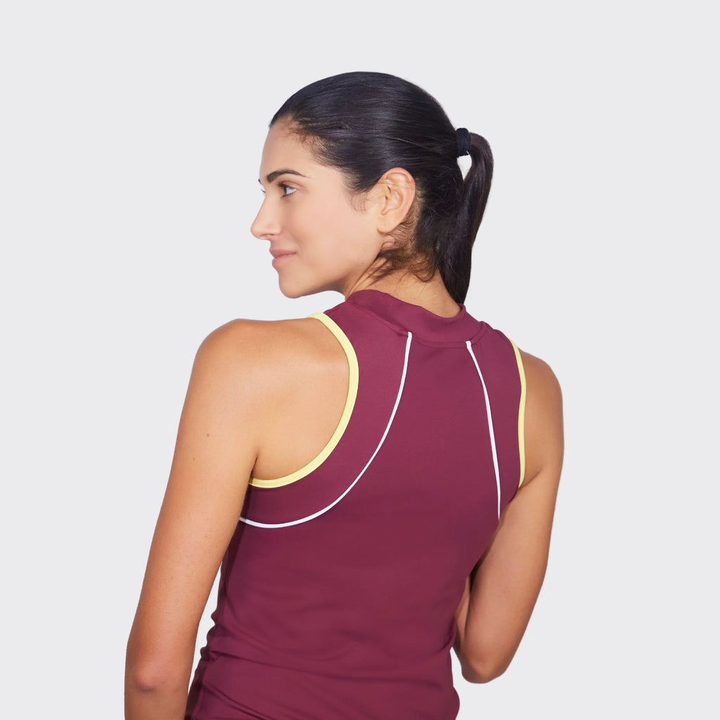 Belen Berbel T-shirt Gaia - Cherry Lacquer