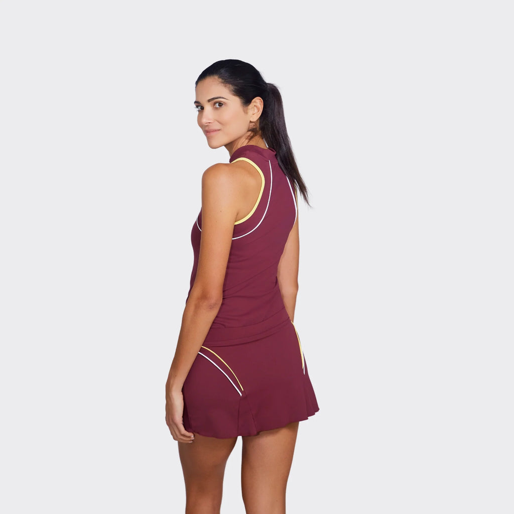 Belen Berbel T-shirt Gaia - Cherry Lacquer