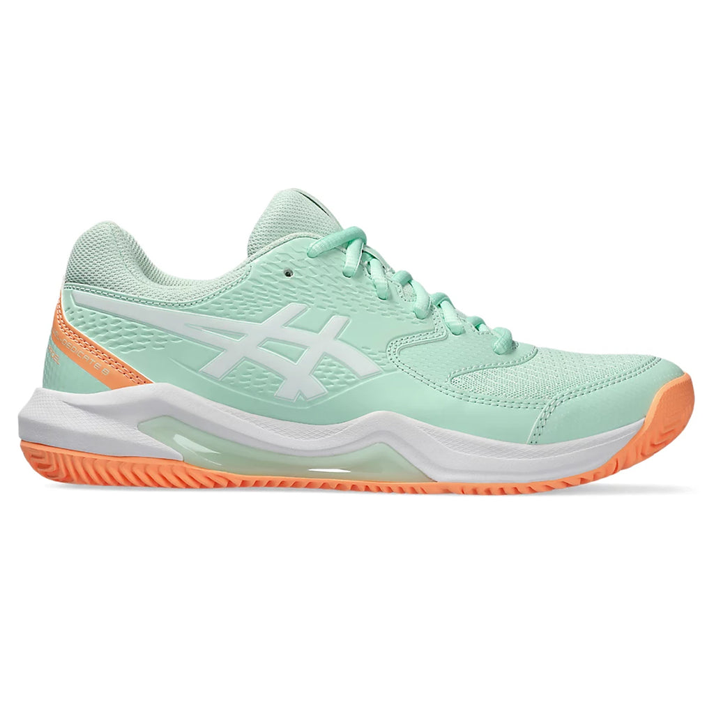 Asics Shoes Gel Dedicate 8 Padel Woman - Mint/White