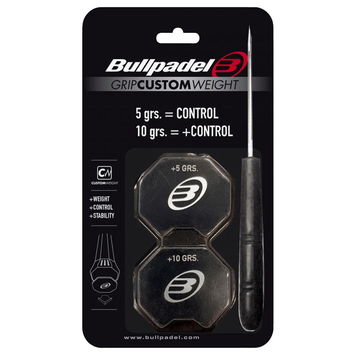 Bullpadel Grip Custom Weight