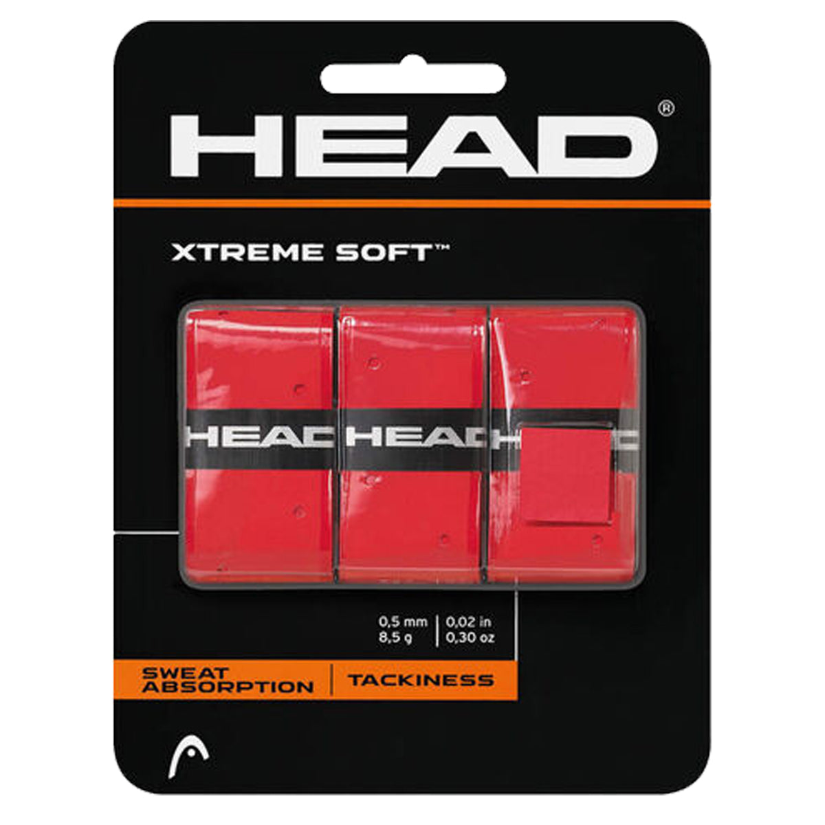Head Overgrip Xtreme Soft Perforated - Red