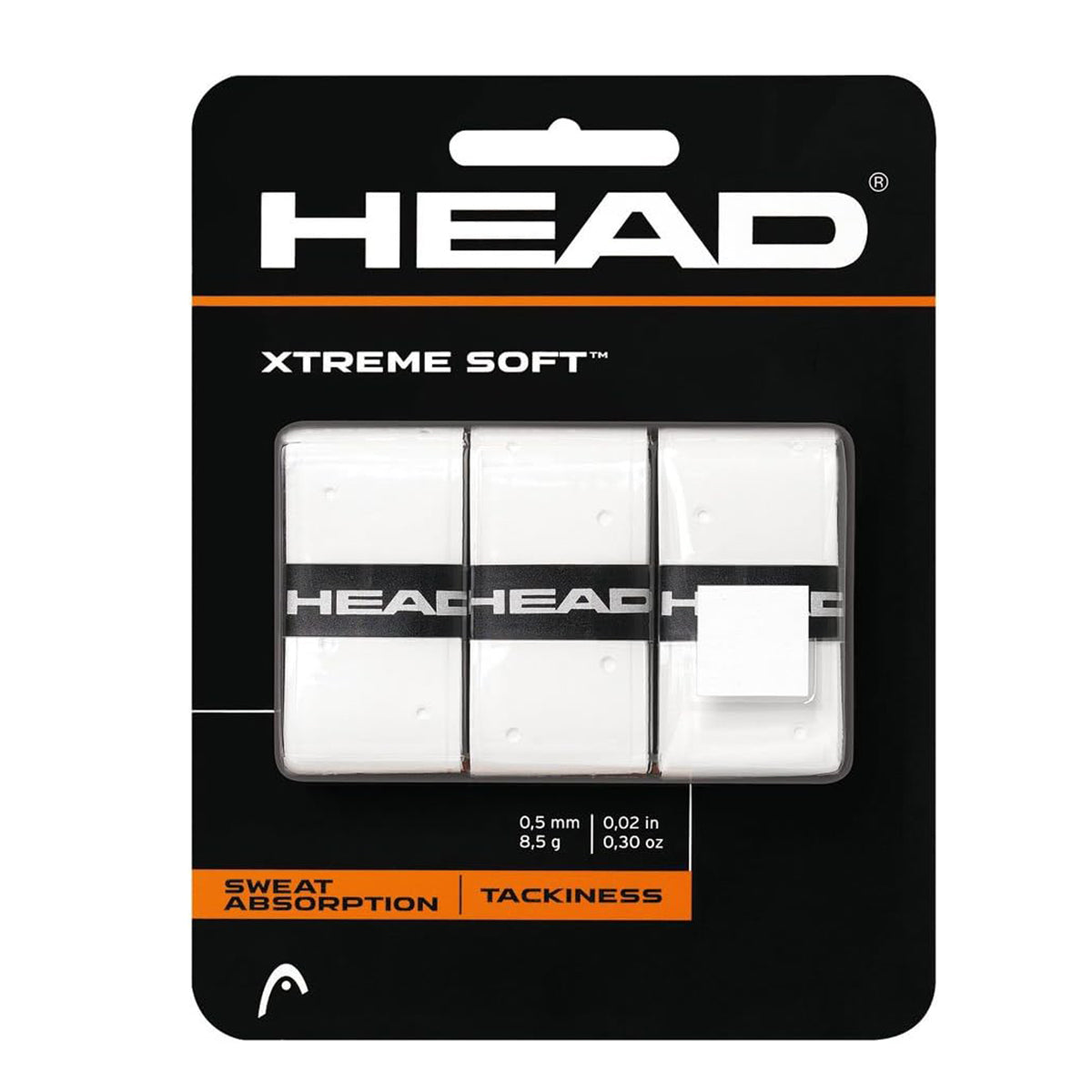 Head Overgrip Xtreme Soft x3 - White