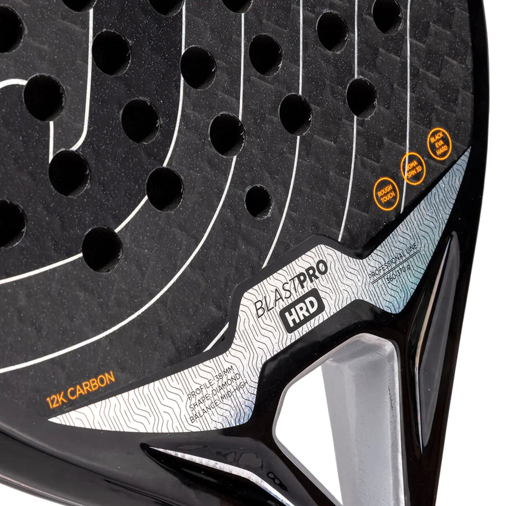 Joma Blast Pro HRD 2026 - Black/Grey - Padel Racket
