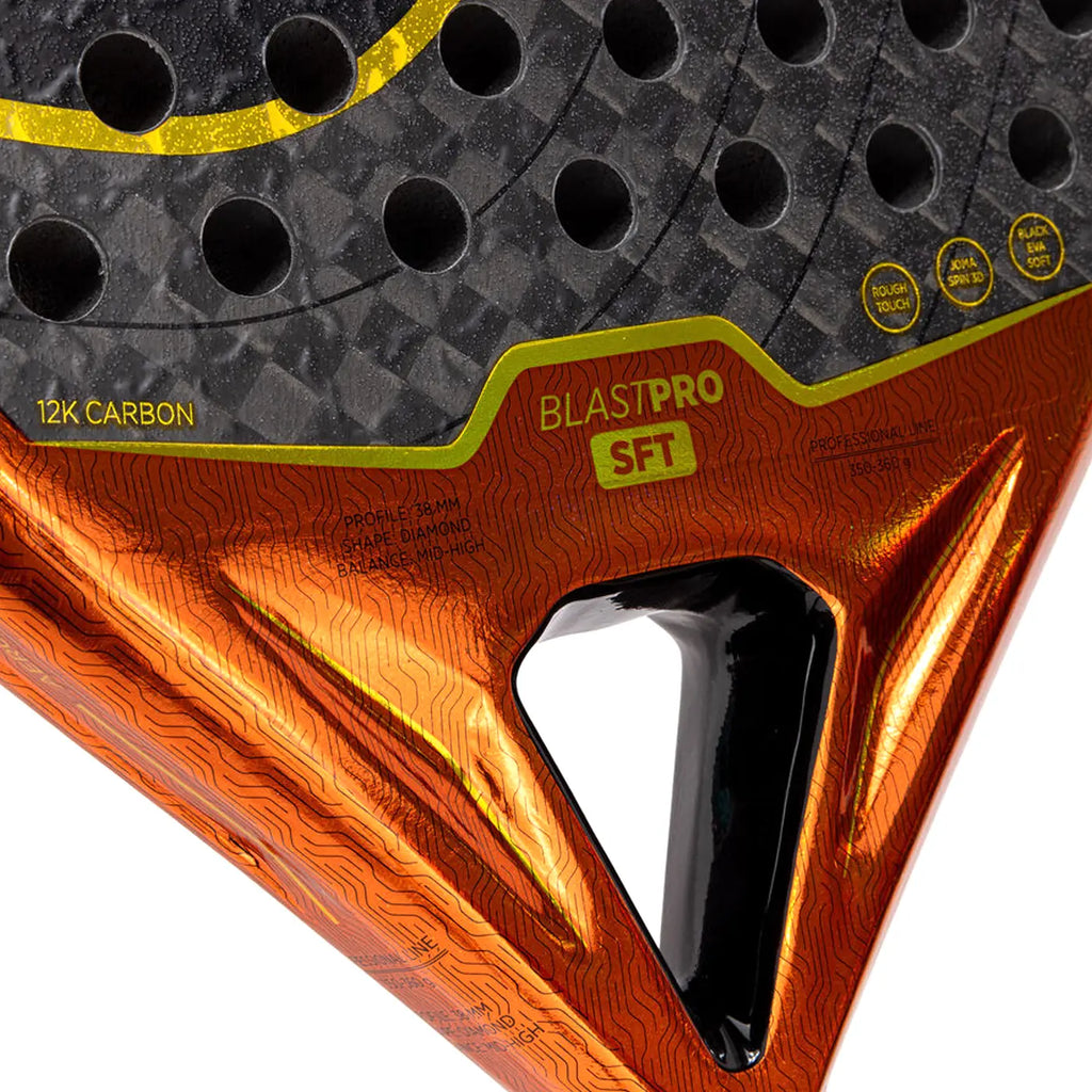 Joma Blast Pro SFT 2026 - Orange/Black - Padel Racket