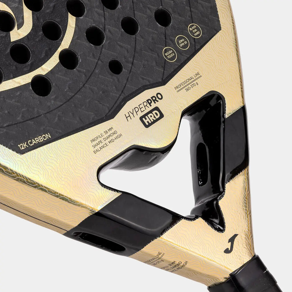 Joma Hyper Pro HRD 2026 - Black/Beige - Padel Racket
