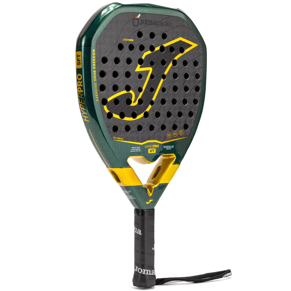 Joma Hyper Pro SFT 2026 - Green/Black - Padel Racket