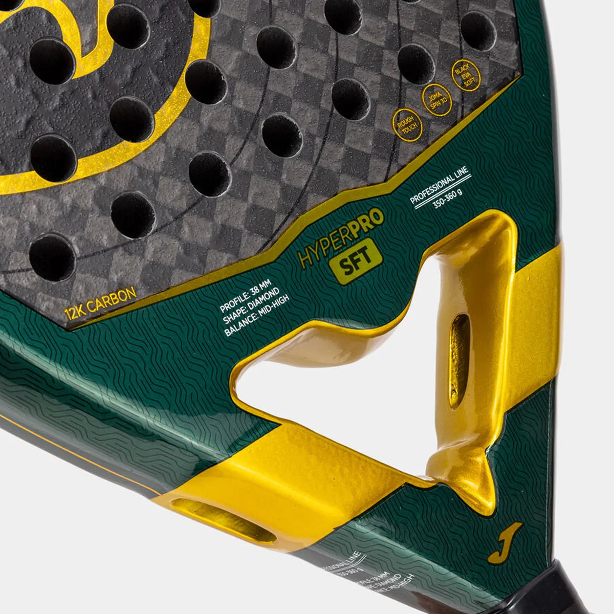 Joma Hyper Pro SFT 2026 - Green/Black - Padel Racket