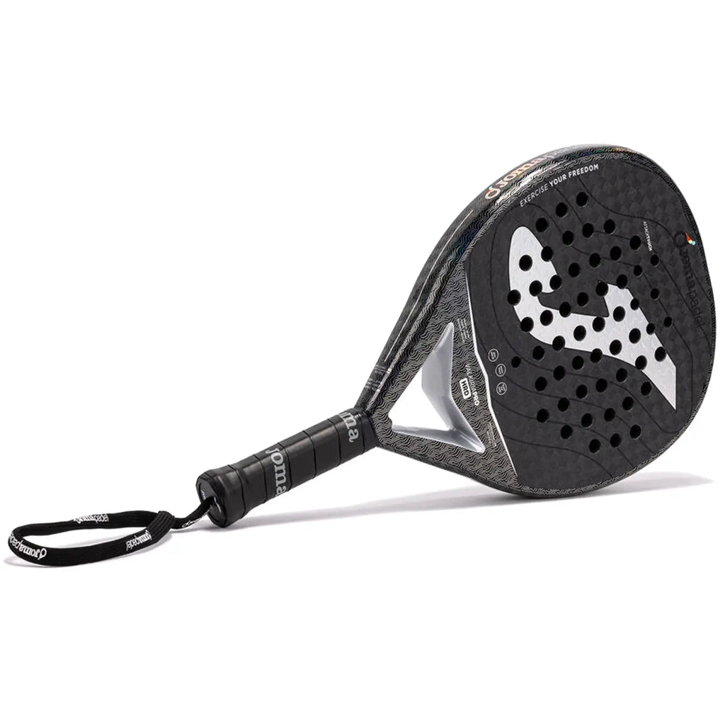 Joma Valkiria Pro HRD 2026 - Black/Grey - Padel Racket