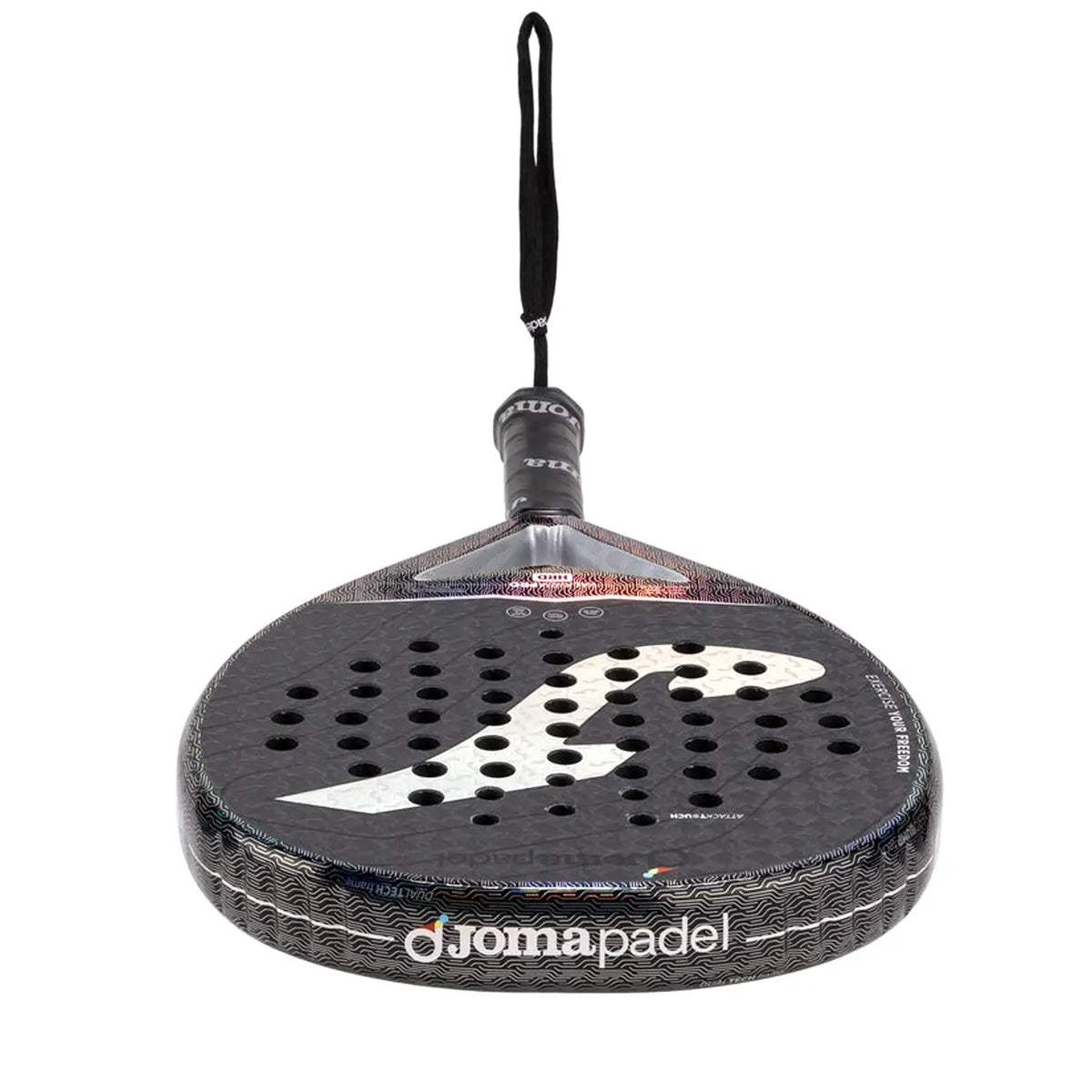 Joma Valkiria Pro HRD 2026 - Black/Grey - Padel Racket