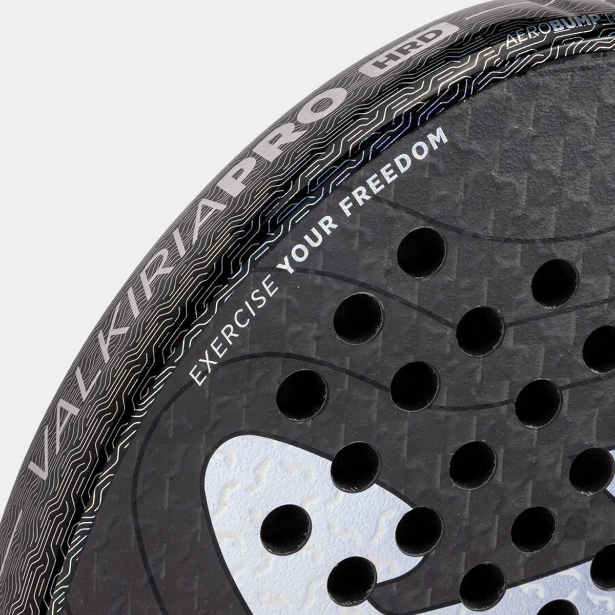 Joma Valkiria Pro HRD 2026 - Black/Grey - Padel Racket