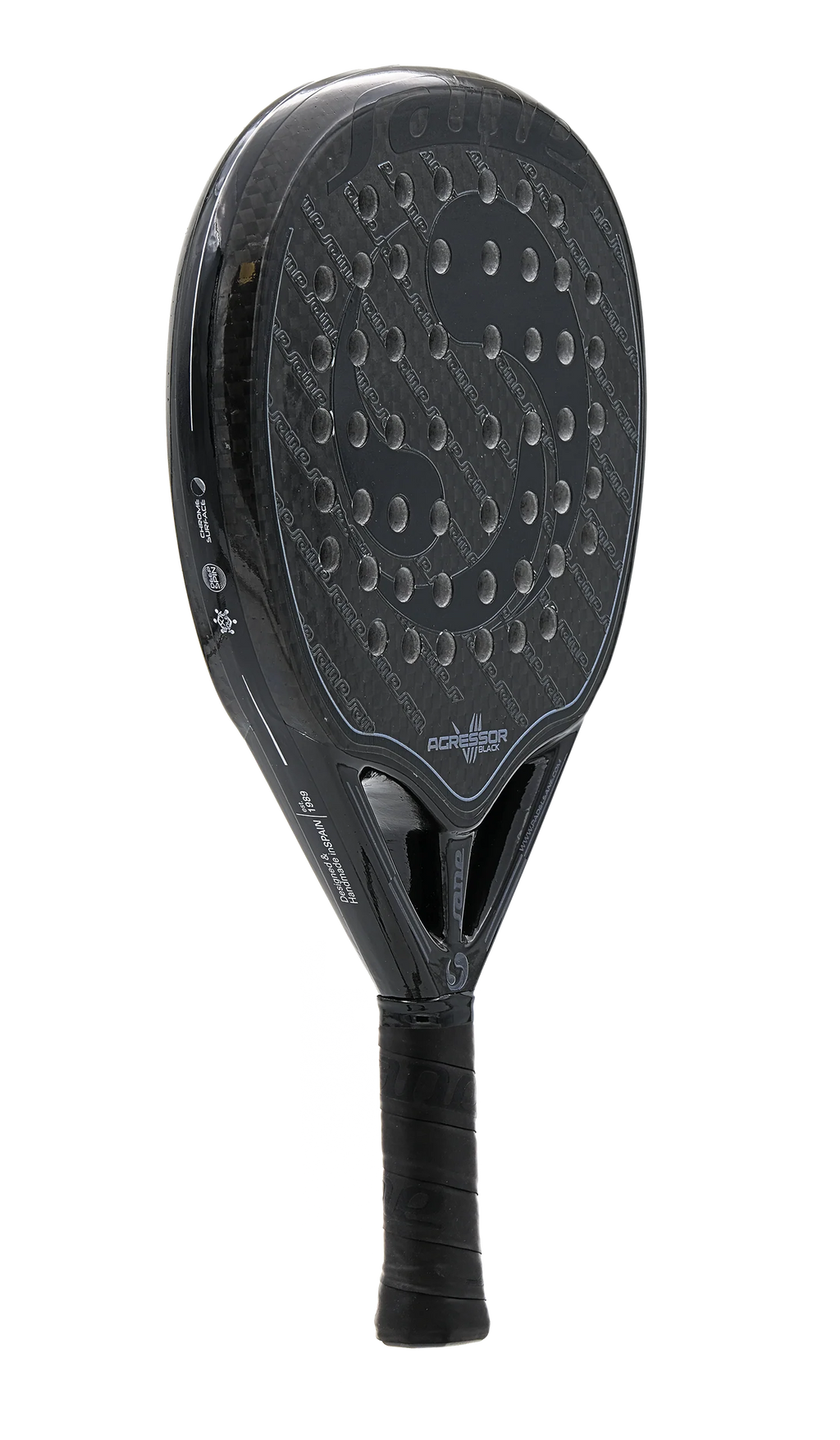 Sane Agressor VII - Black - Padel Racket