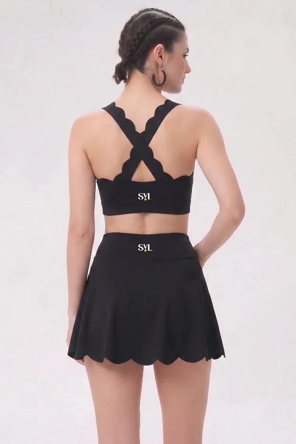 SVL Lea Skirt - Black