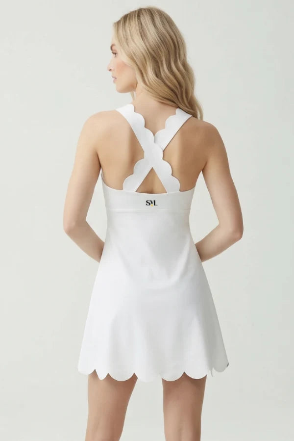SVL Monica Dress - White