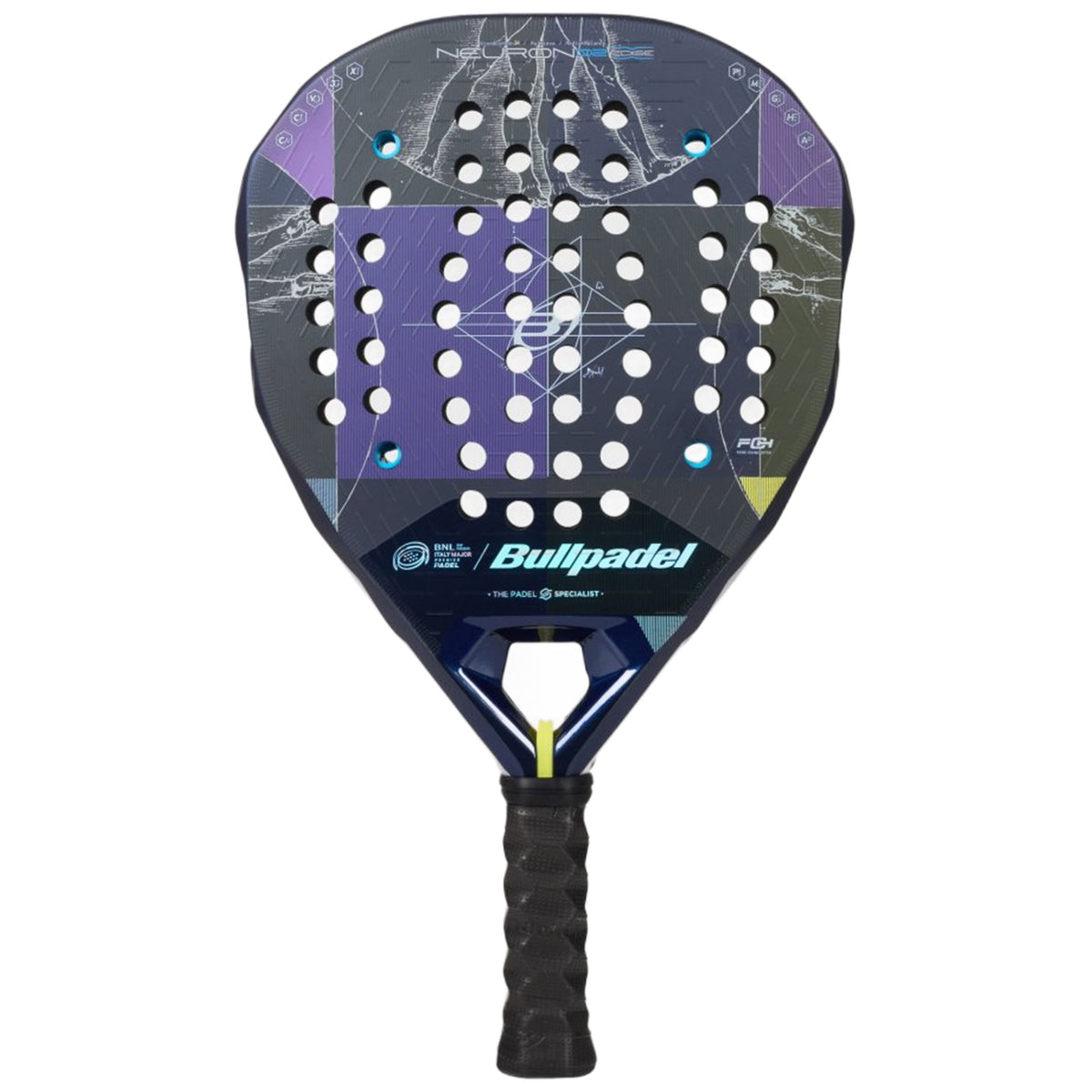 Bullpadel Neuron 02 Edge Rome Major Limited Edition 26 - Padel Racket