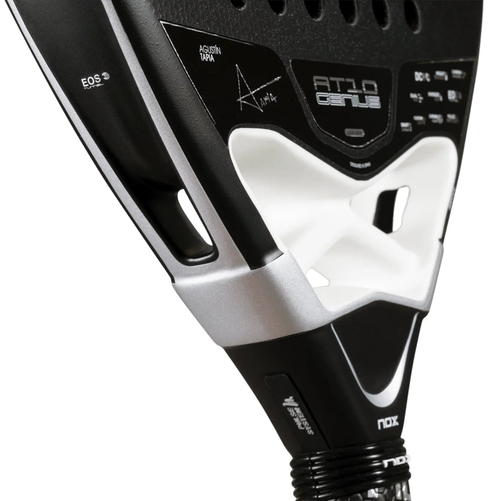 Nox AT10 Luxury Genius Attack 18K Alum 2026 by Agustin Tapia - Padel Racket