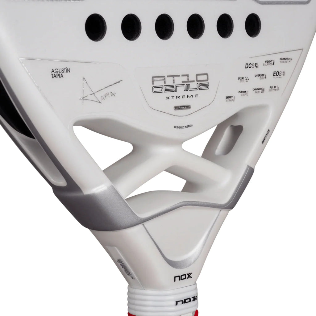 Nox AT10 Luxury Genius Attack 12K Alum XTREM 2026 by Agustín Tapia Padel Racket