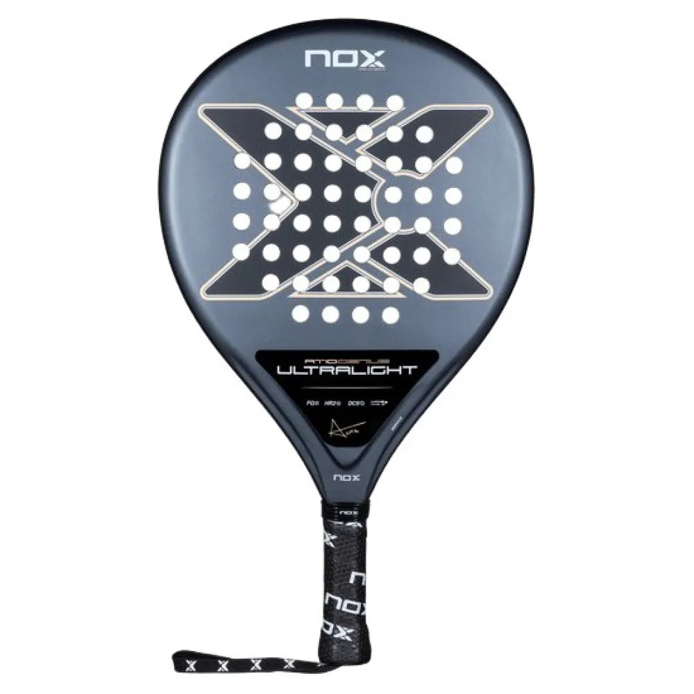 Nox AT10 Ultralight 2026 - Padel Racket - Slate Grey/Black