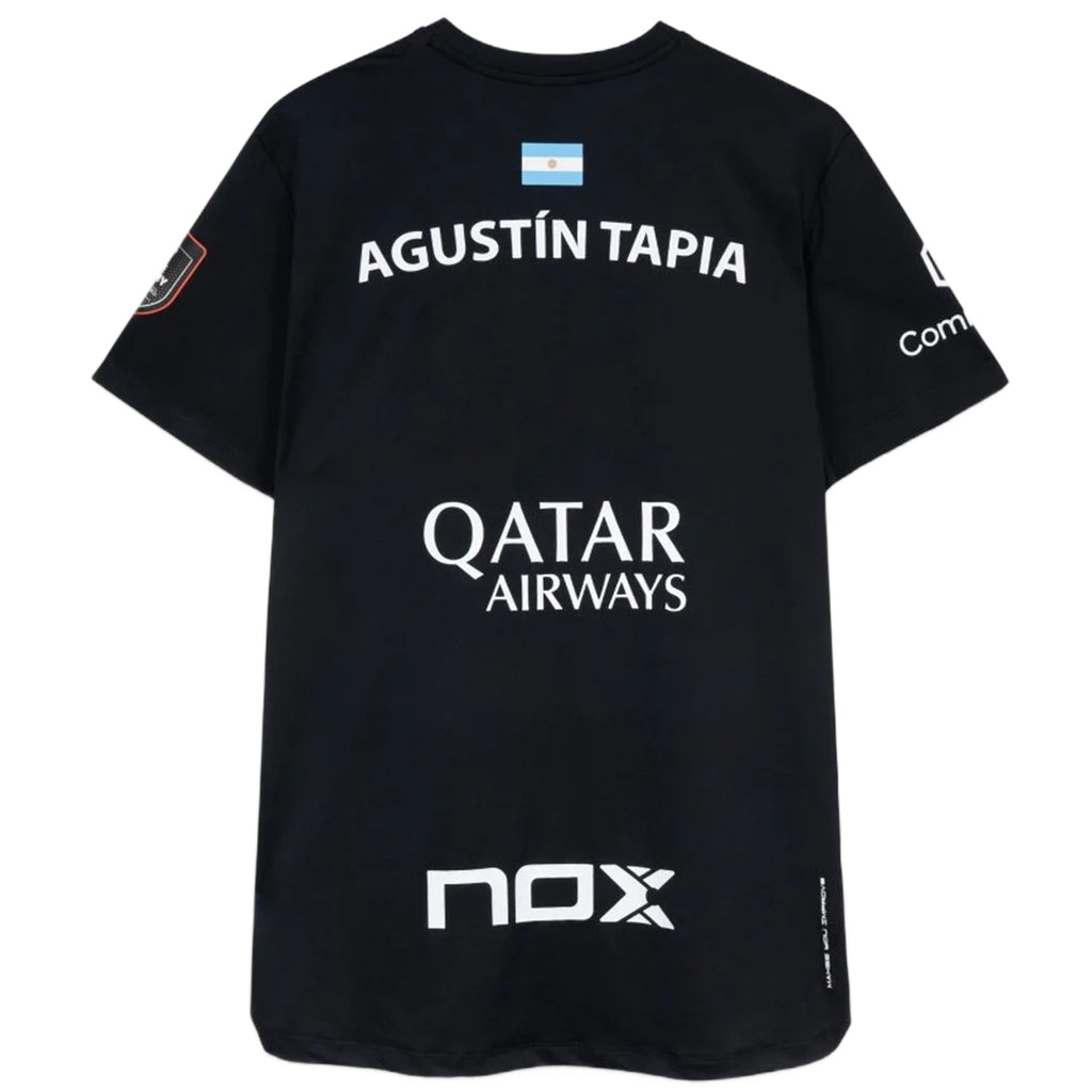 Nox T-Shirt AT10 Sponsors 2026 - Black