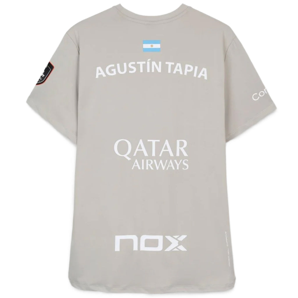 Nox T-Shirt AT10 Sponsors 2026 - Grey