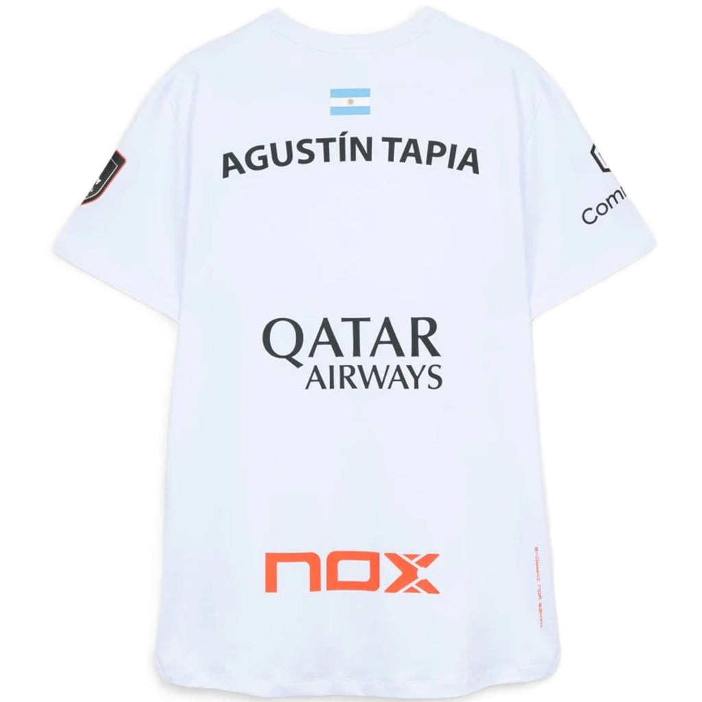 Nox T-Shirt AT10 Sponsors 2026 - White