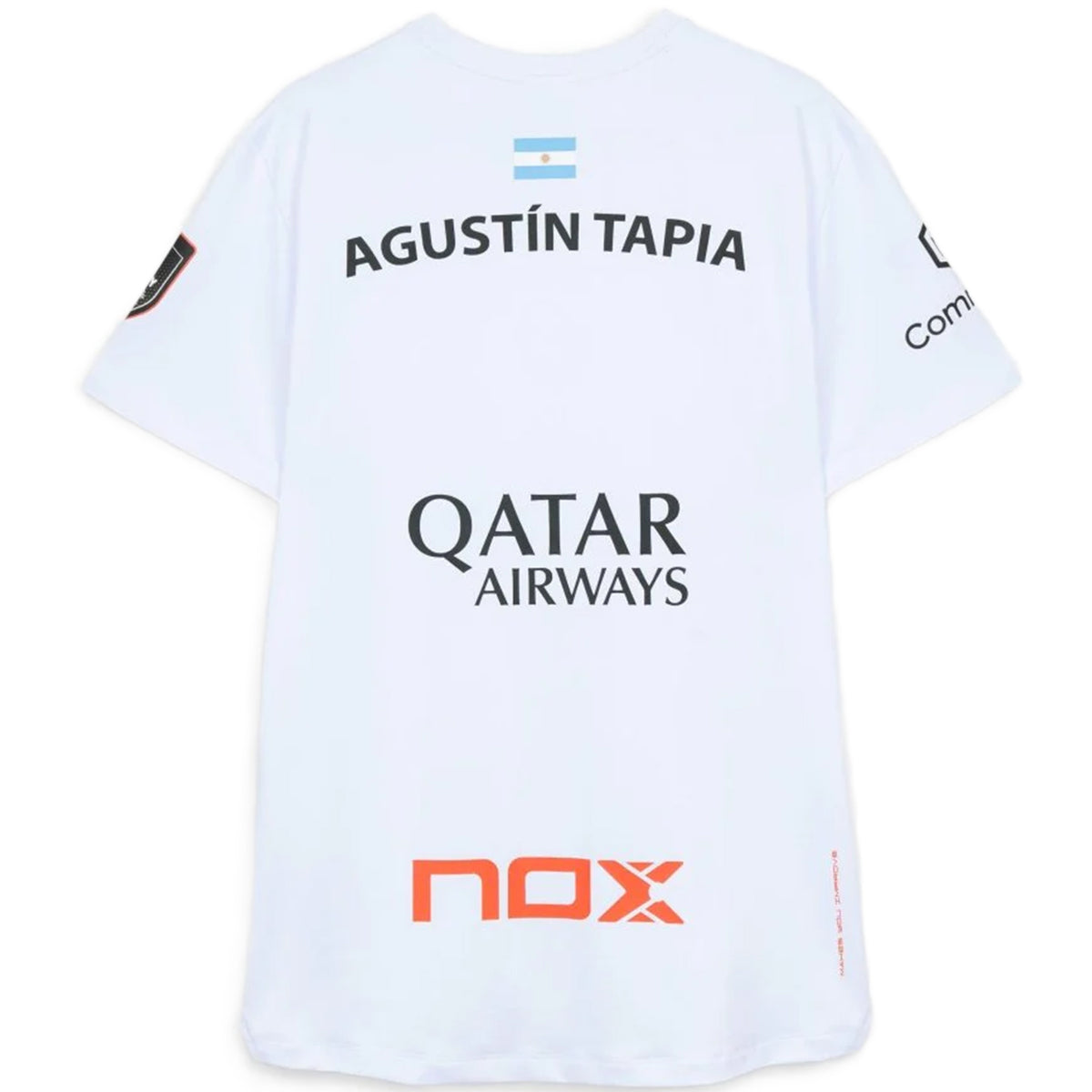 Nox T-Shirt AT10 Sponsors 2026 - White