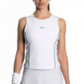 Nox Women's Pro Tank Top - White/Ivy Green