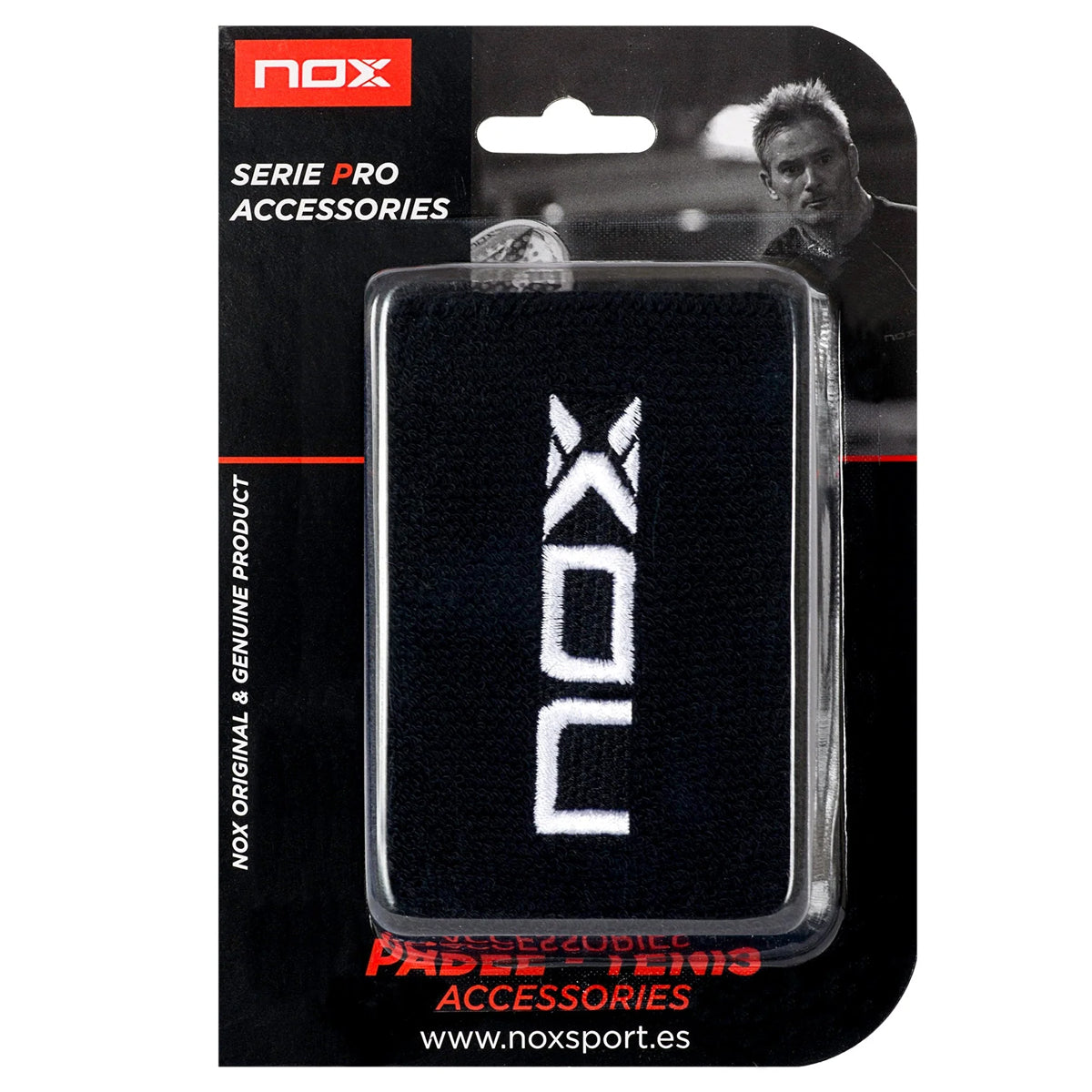 Nox Wristband - Black/White