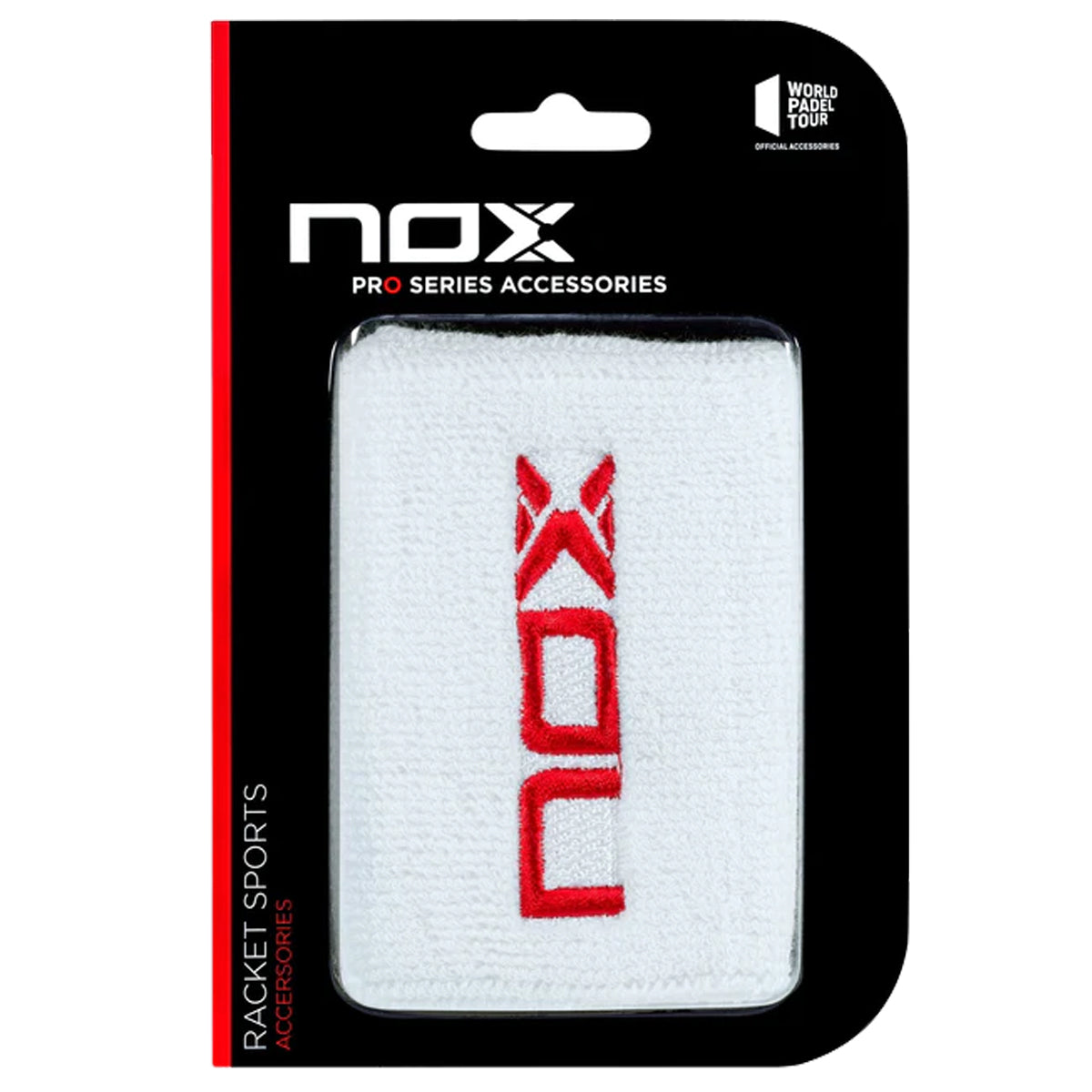 Nox Wristband - White/Red