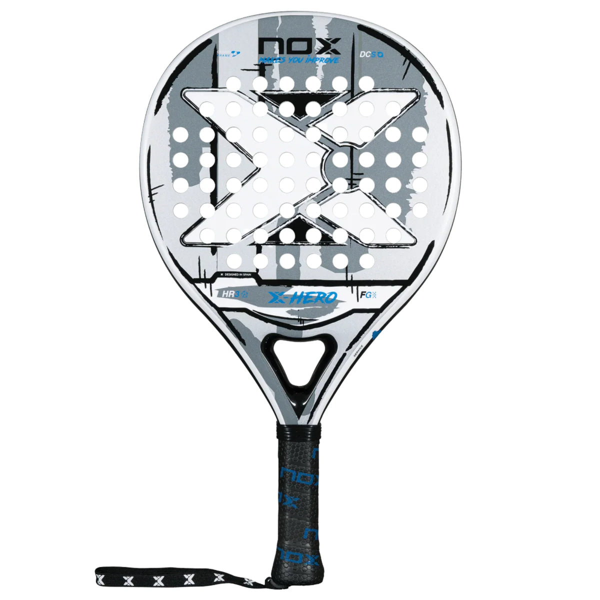 Nox X-Hero White 2026 - Padel Racket