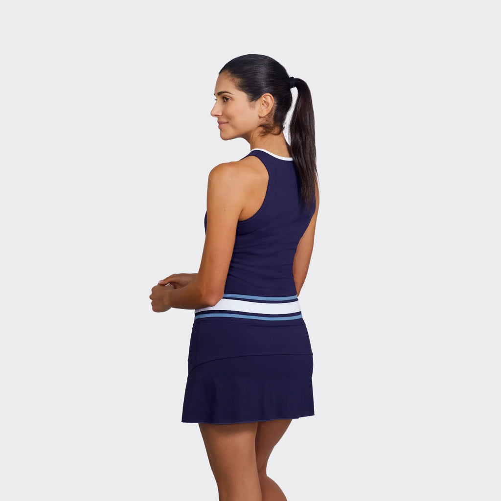 Belen Berbel Skirt Media Rhea - Navy Blue