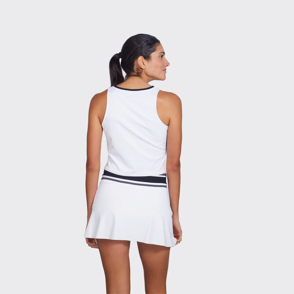 Belen Berbel Skirt Media Rhea - White