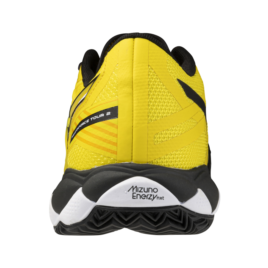 Mizuno Shoes Wave Enforce Tour 2 Padel - Vibrant Yellow/Black/BlackSand