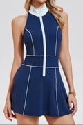SVL Gloria Dress - Navy