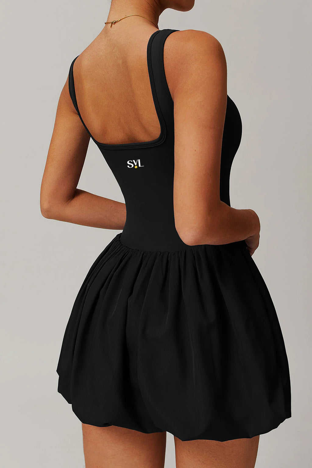 SVL Bubble Belle Dress - Black