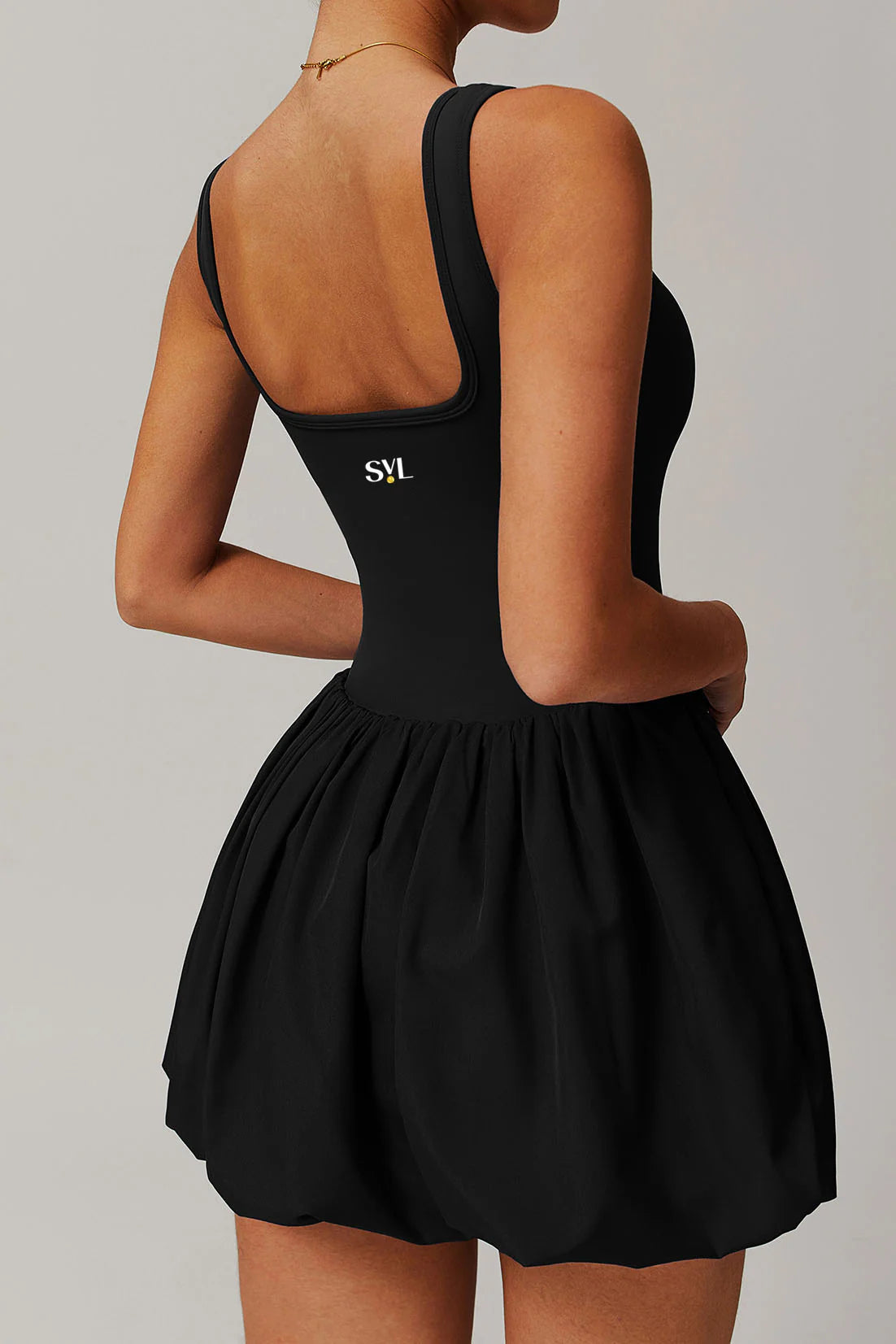 SVL Bubble Belle Dress - Black
