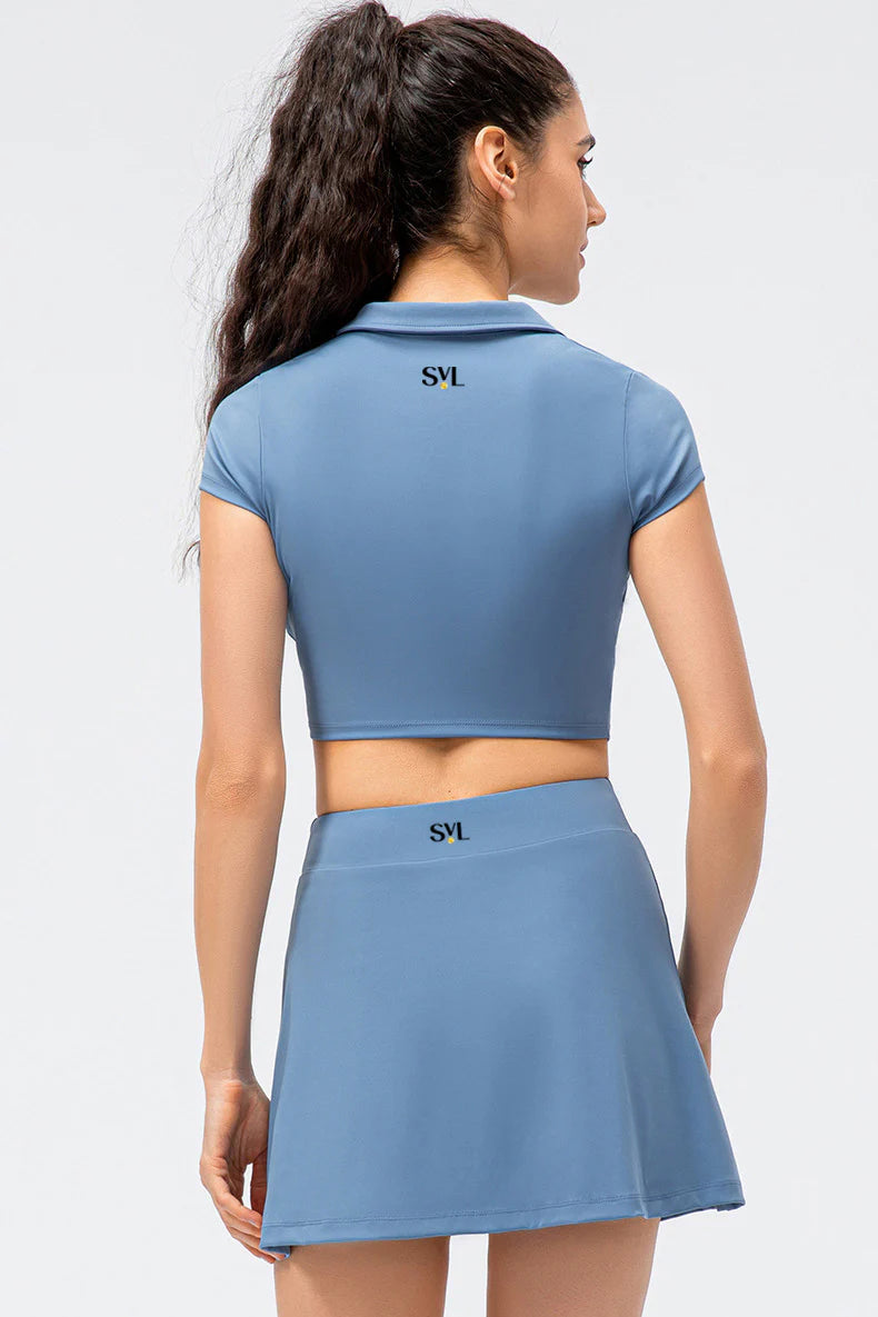 SVL Court Confidence Top - Serene Blue