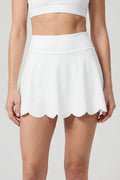 SVL Lea Skirt - White