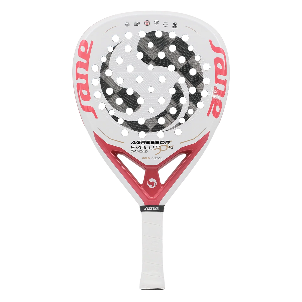 Sane Agressor Evolution Diamond Gold Series - Padel Racket