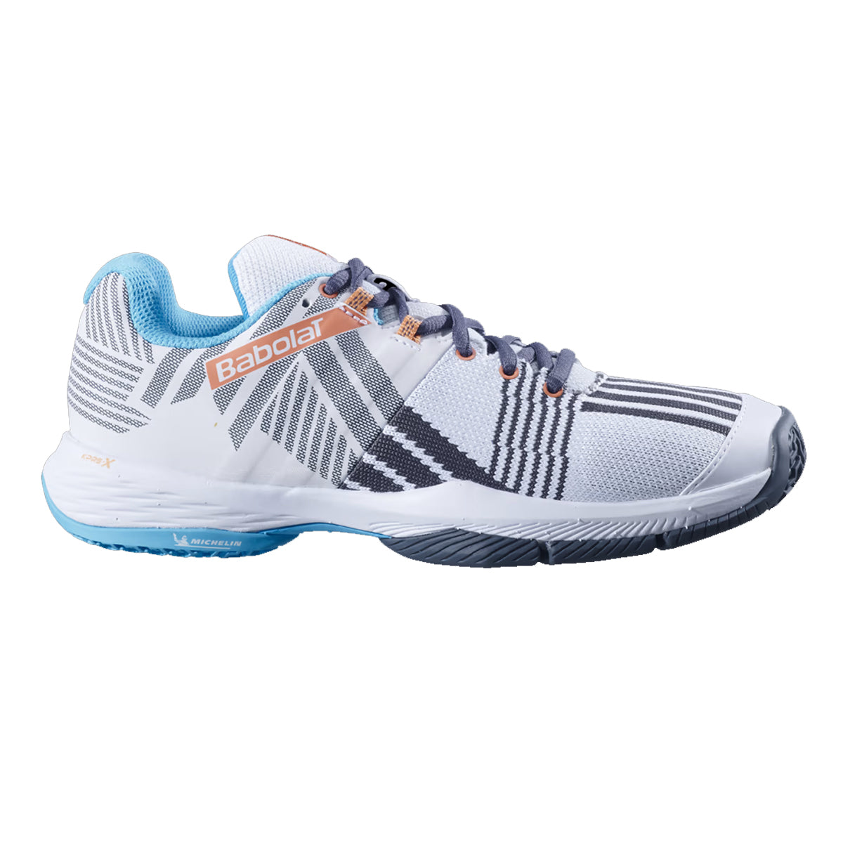 Babolat Shoes Sensa - White/Canyon Sunset