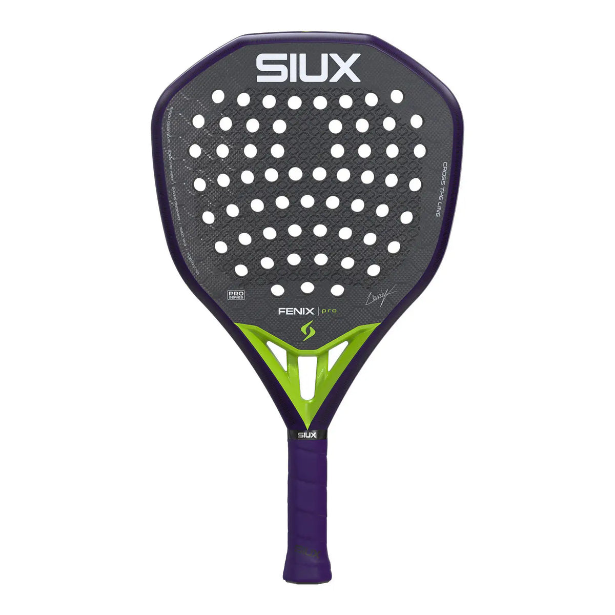 Siux Fenix Pro 2026 Glow Purple - Padel Racket