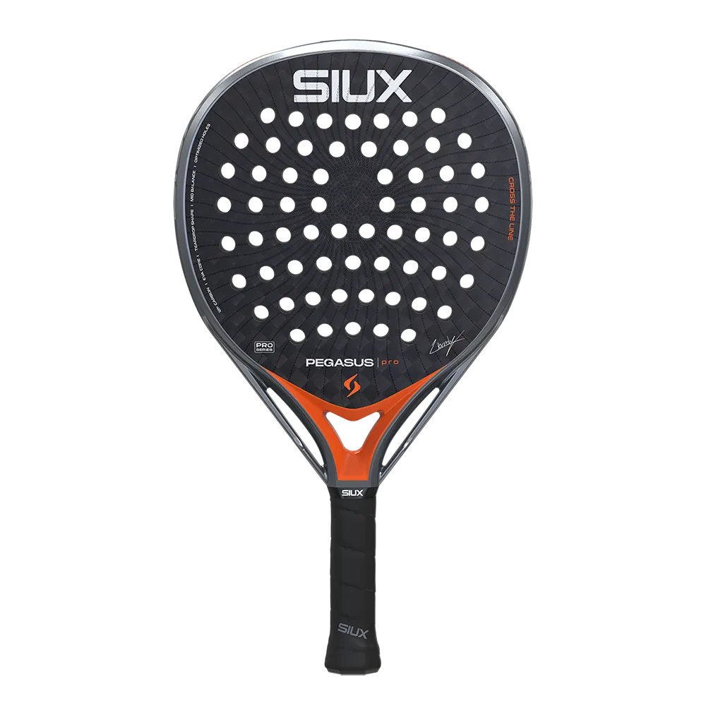 Siux Pegasus Pro 2026 - Lava Orange - Padel Racket