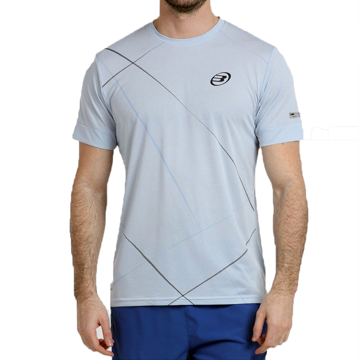 Bullpadel T-Shirt Aireo 24V - Light Blue