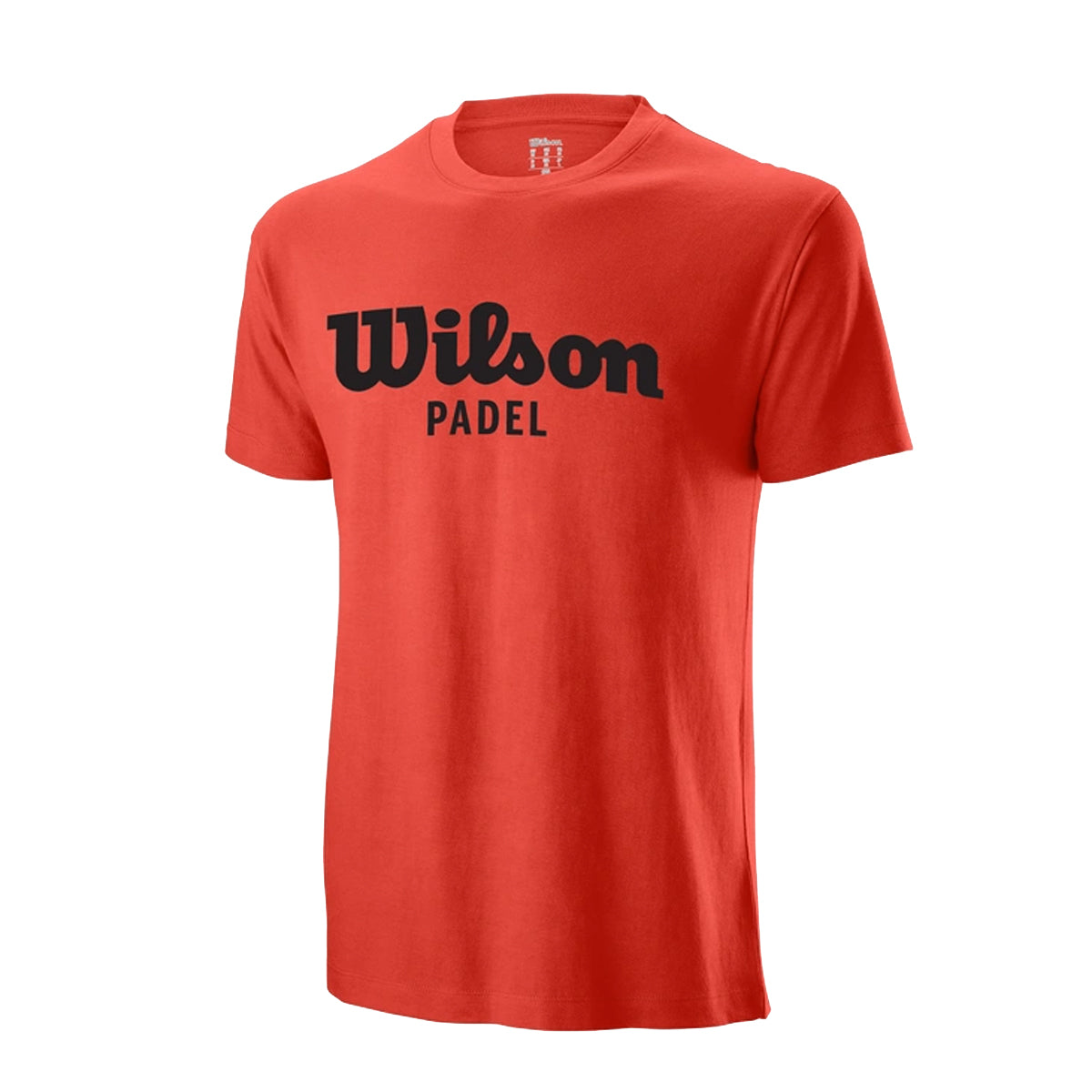 Wilson T-Shirt Padel Scrpt Cotton Tee II - Orange