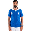 T-shirt Vintage Italy Azzuri - Blue