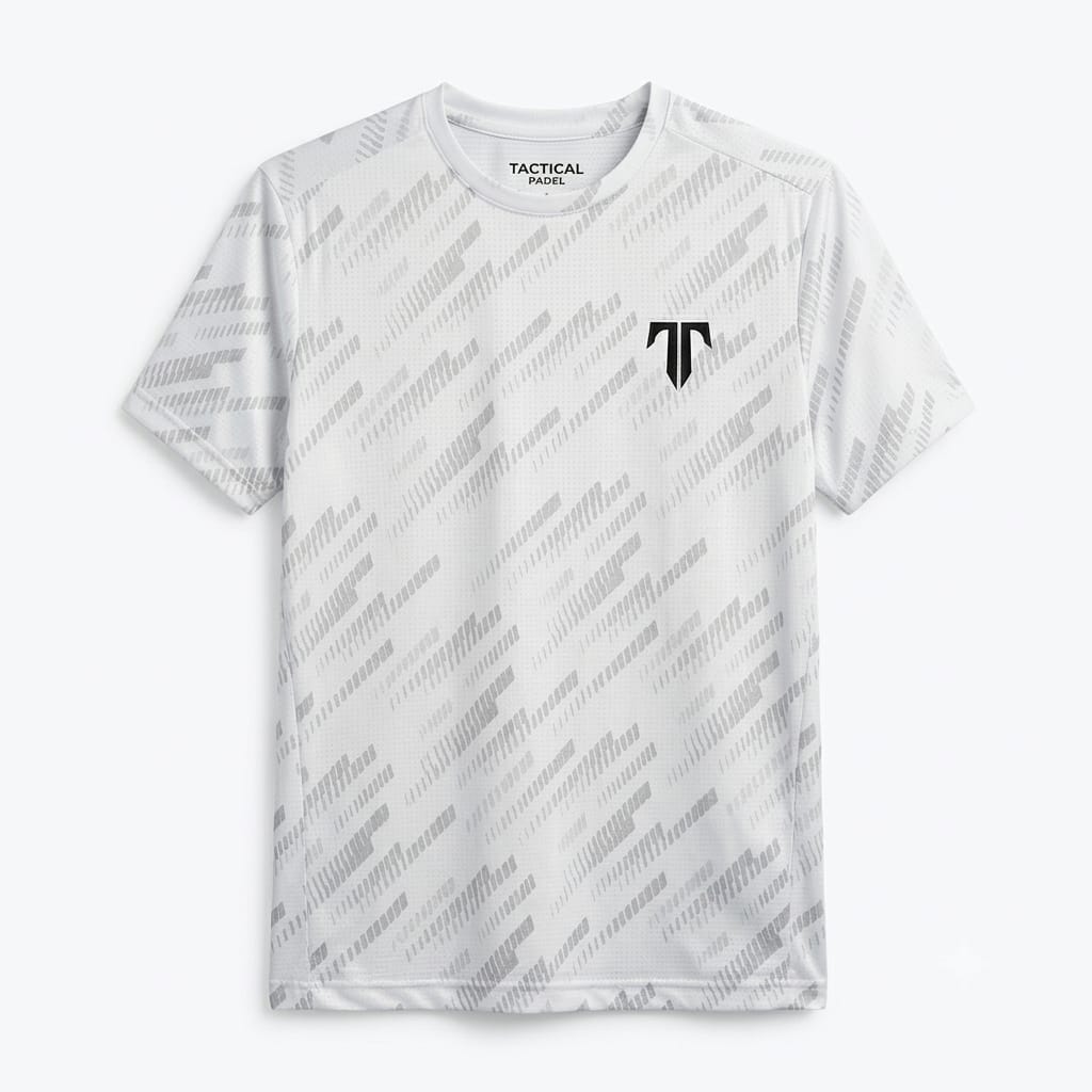 Tactical Padel Performance T-Shirt - White